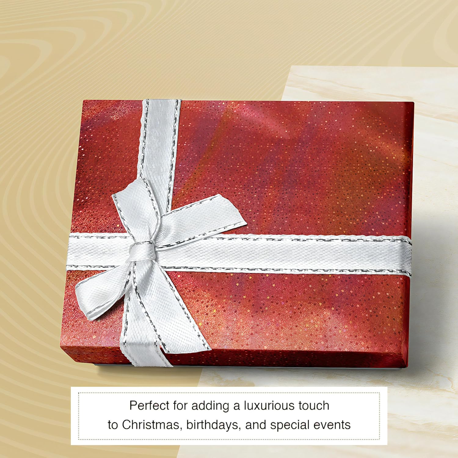 Christmas Holographic Wrapping Paper Roll