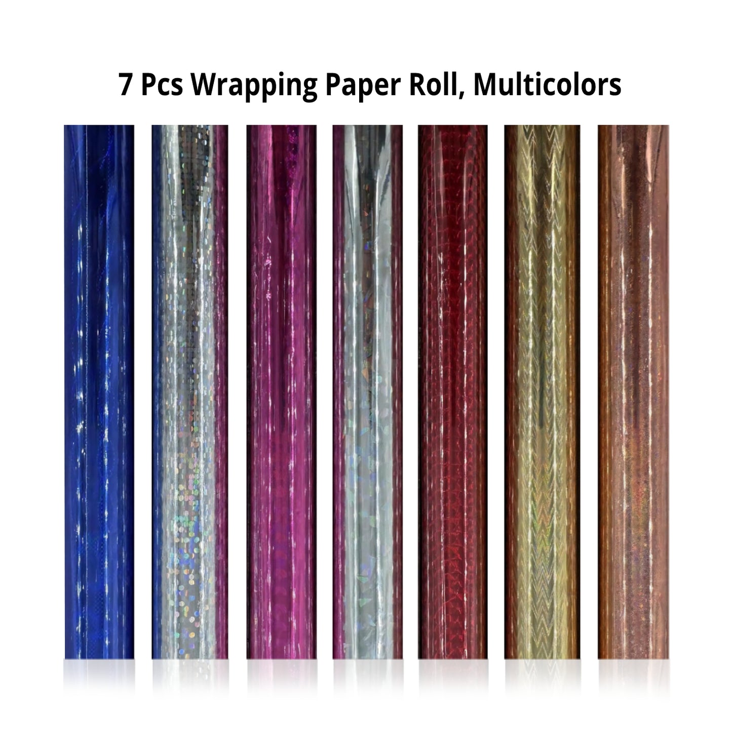 Christmas Holographic Wrapping Paper Roll