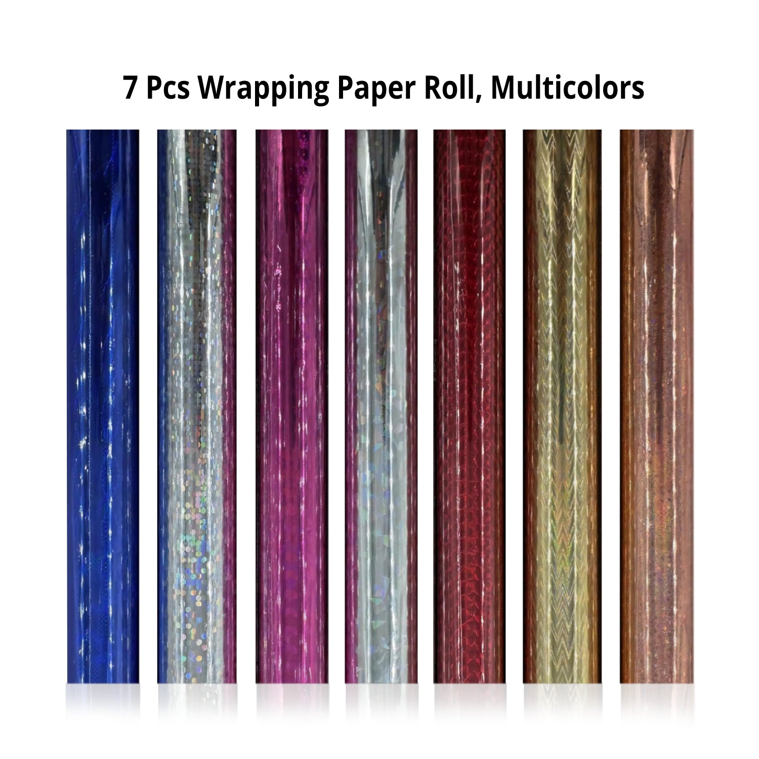 Christmas Holographic Wrapping Paper Roll