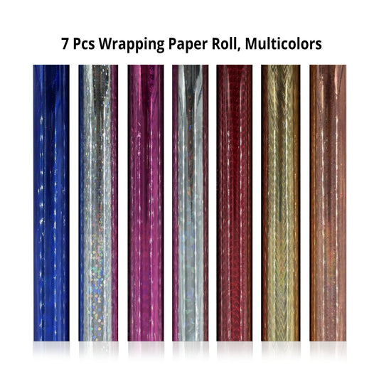 Christmas Holographic Wrapping Paper Roll