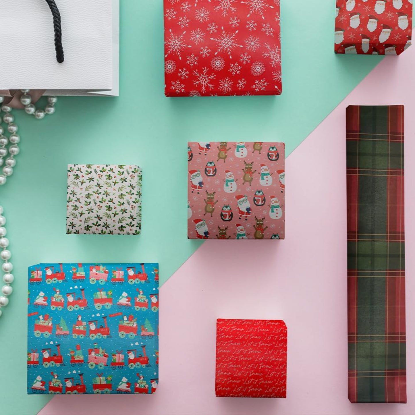 Christmas Wrapping Paper large Sheets