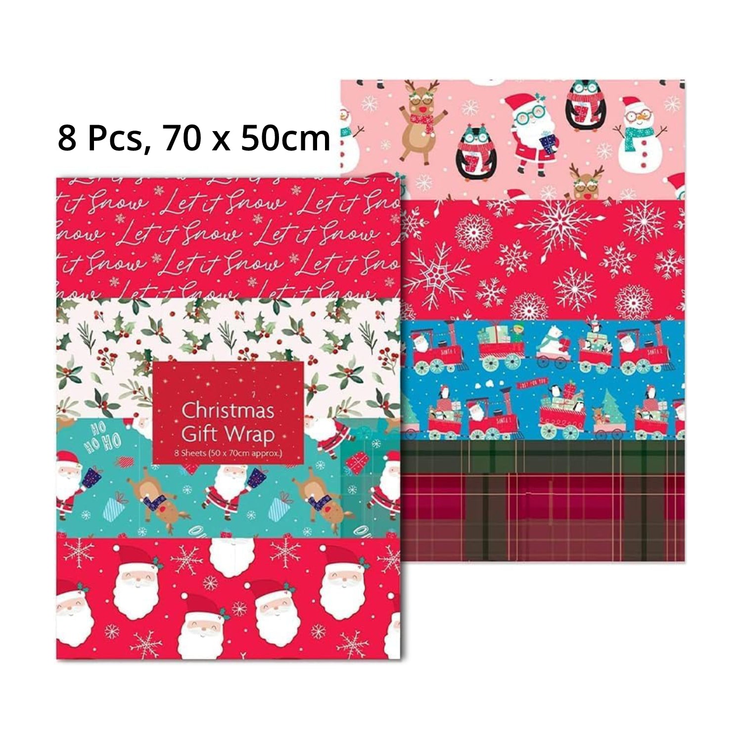 Christmas Wrapping Paper large Sheets