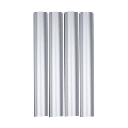 Christmas Metallic Foil Effect Silver Wrapping Papers Rolls