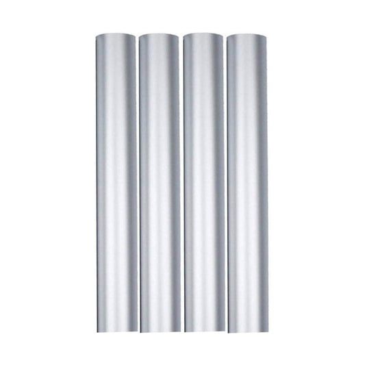 Christmas Metallic Foil Effect Silver Wrapping Papers Rolls