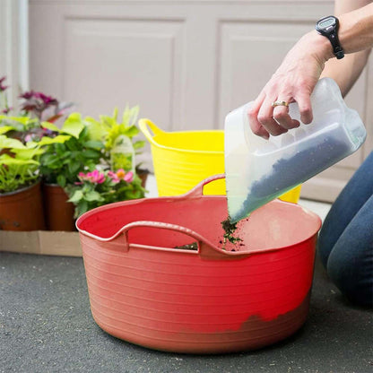 Shallow Tub With Double Handles - 15Ltr, Red