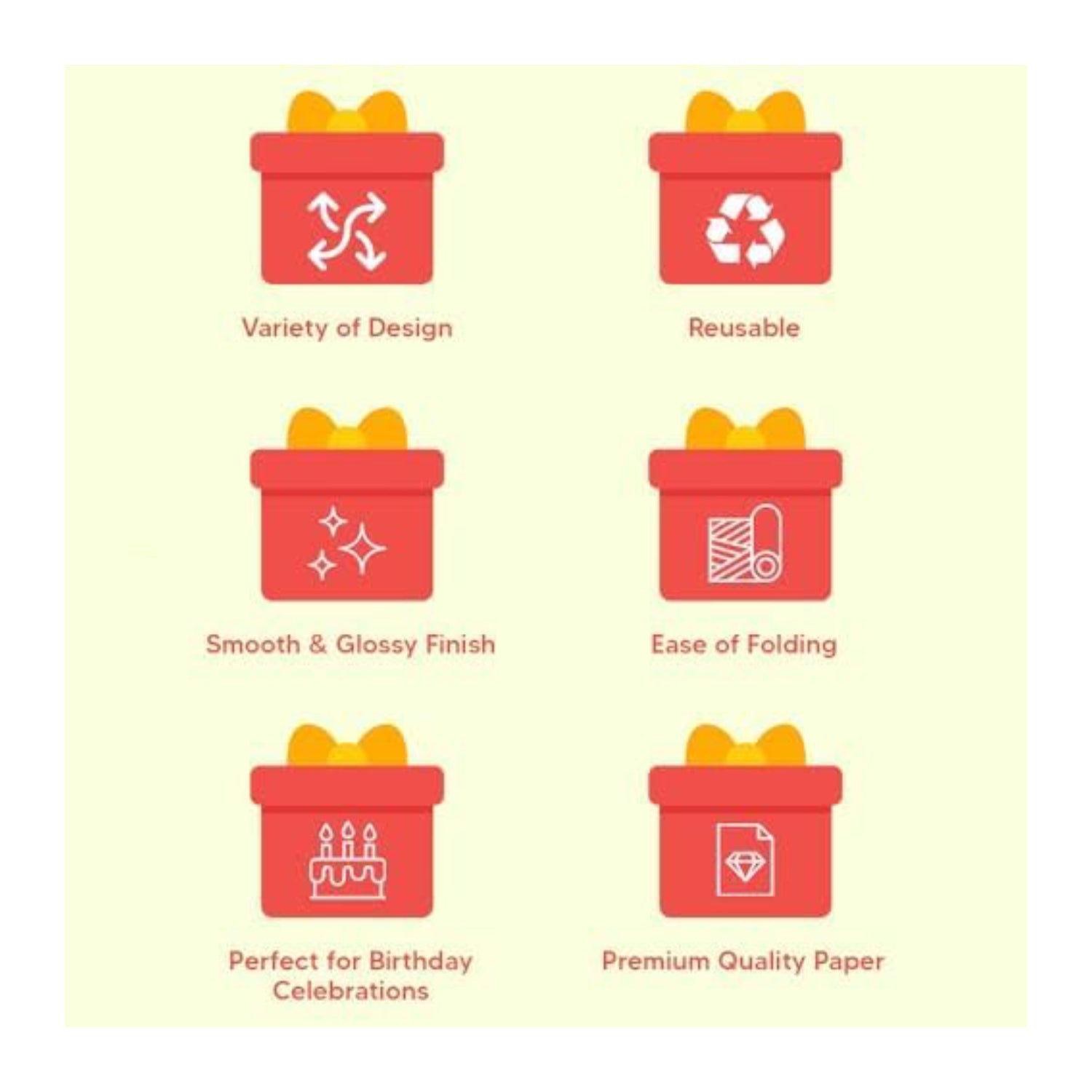 Christmas Wrapping Paper Rolls Cute Xmas Characters