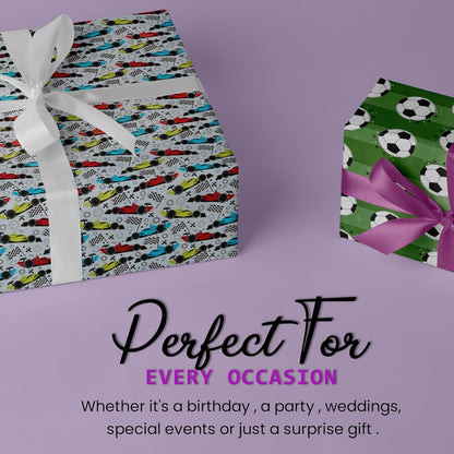 Happy Birthday Gift Wrapping Paper Roll Kids Cute