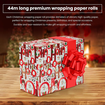 Christmas Wrapping Paper Roll Multiple design