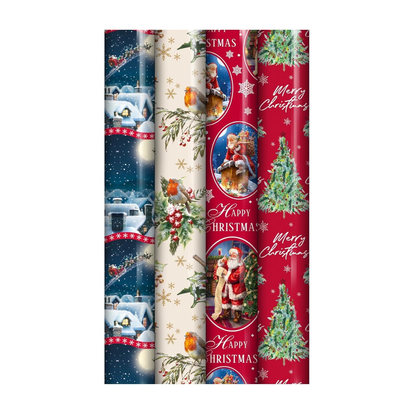 Christmas Wrapping Paper Roll Multiple design