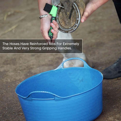 Shallow Tub With Double Handles - 15Ltr, sky blue