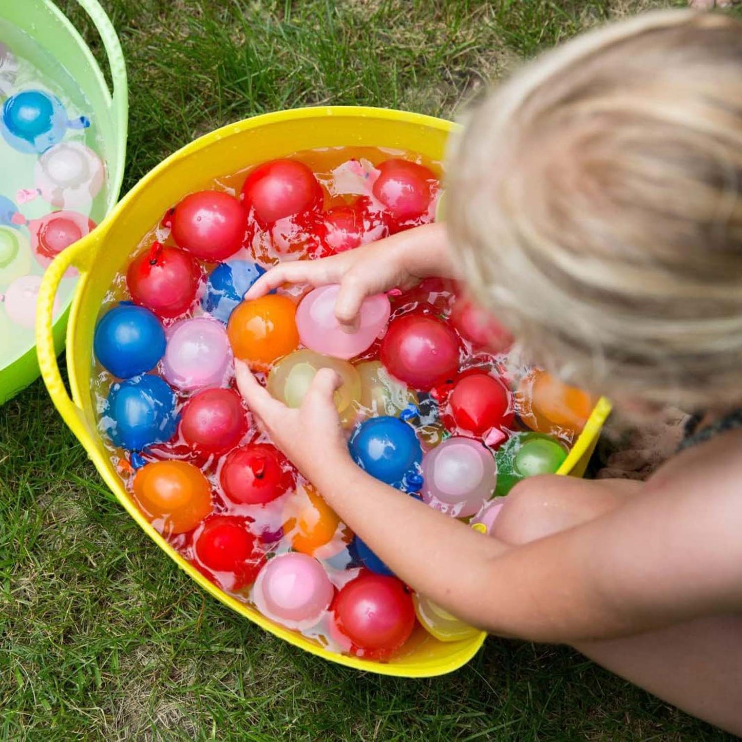 Shallow Tub With Double Handles - 15Ltr, Yellow
